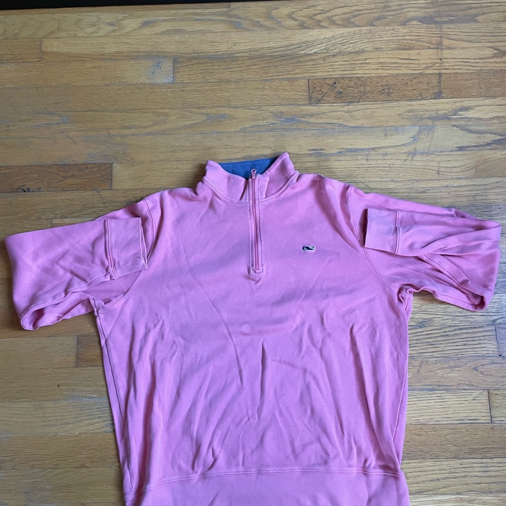 Pink Quarter Zip Vineyard Vines